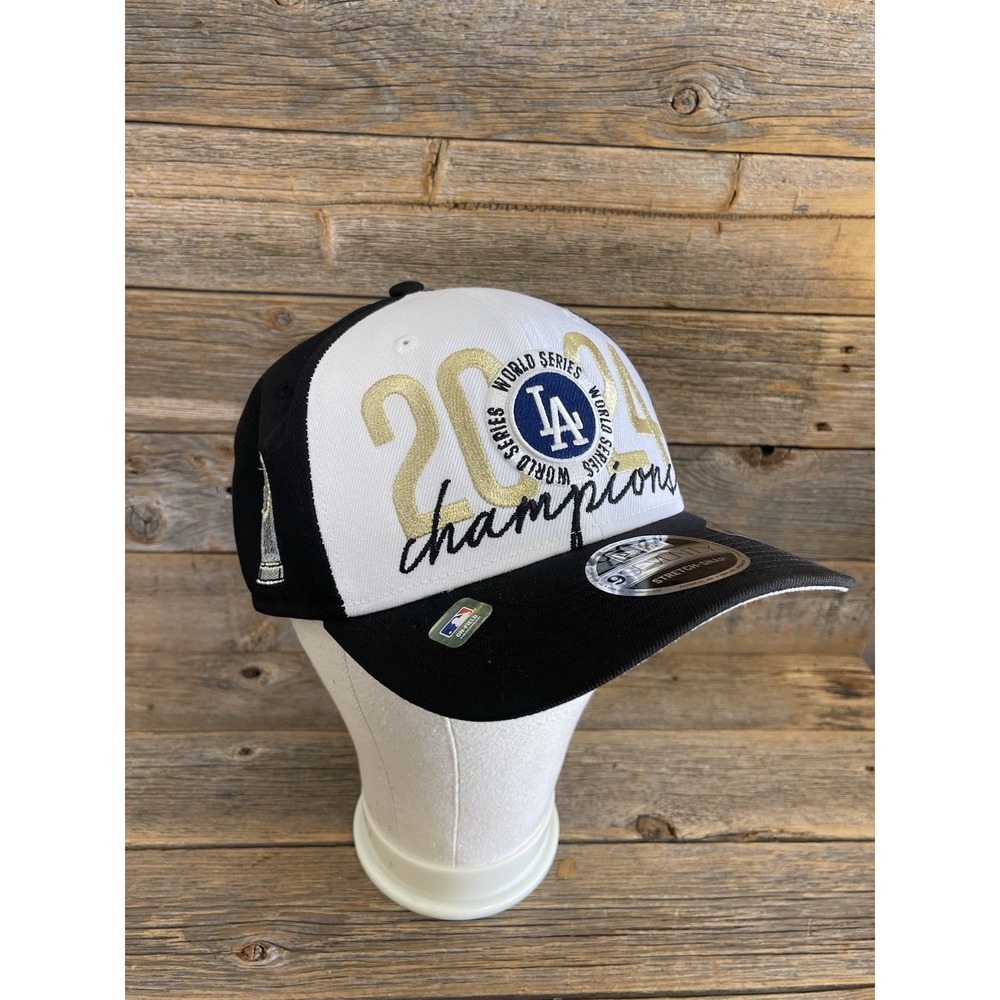 Los Angeles Dodgers New Era 2024 World Series Champions Locker Room Hat Cap 🧢 - Picture 4 of 9